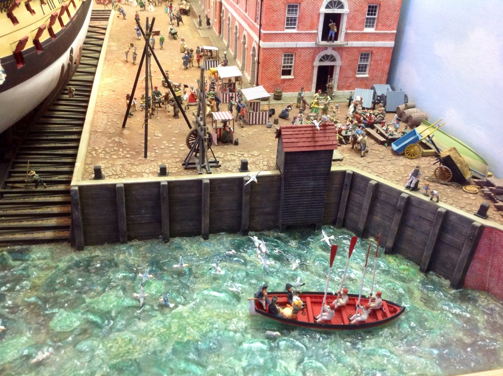 Another excellent Napoleonic naval diorama  (4/5)