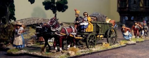 Napoleonic supply wagon