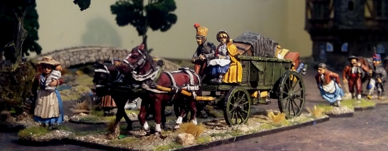 Napoleonic supply wagon